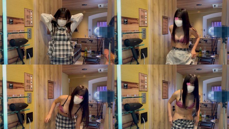 【素人情色自拍#026】美肌、美巨乳、超级性感的铃铃，白天就在酒店进行情色自拍。调*情后，撕破了她的丝袜。铃铃的成长记录2。