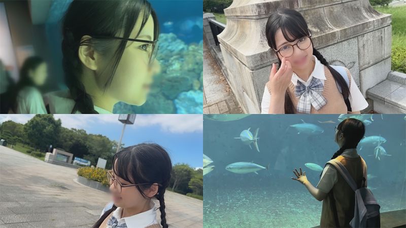 ☆萌萌美●女☆与巨乳&times;眼镜「超下流」优等生穿着制服做爱☆奈乃・18歳