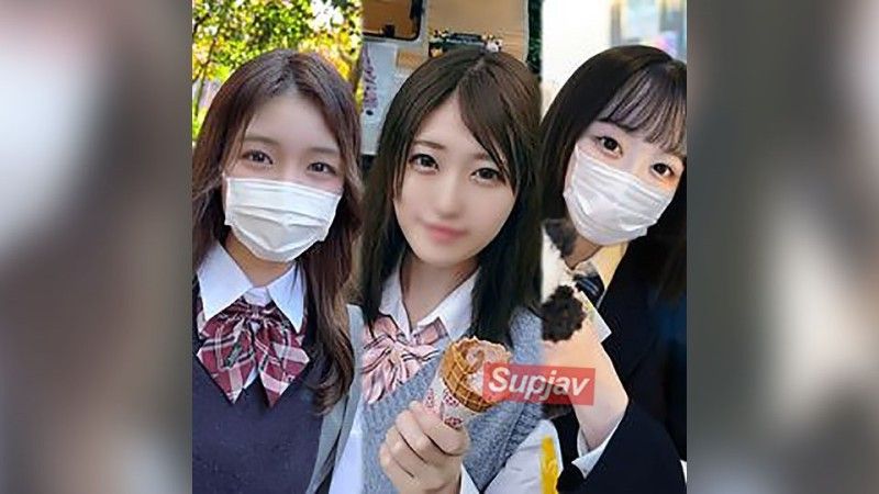 露面吧！ ！【人气女◯◯生系列】严选的3人！ ！中出影片一次发布！ ！