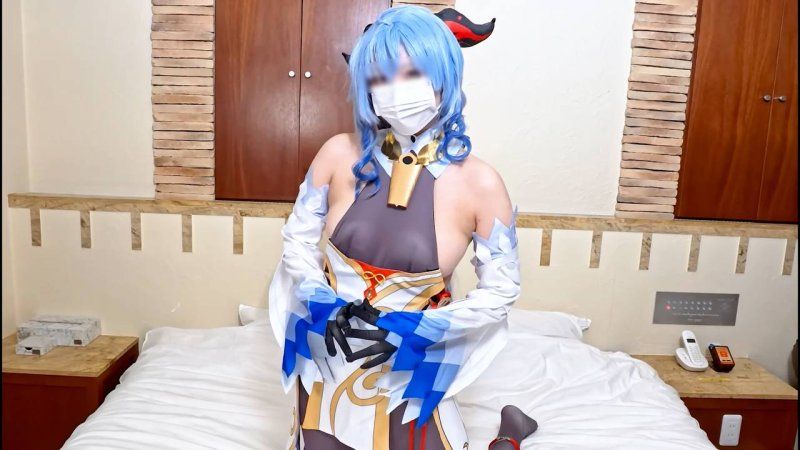 【无码/数量限定价格】超可爱正统Cosplayer穿原神○雨Cos服高潮不断！超喜欢SEX的大屁股巨乳过于色情的无套中出性爱自拍！