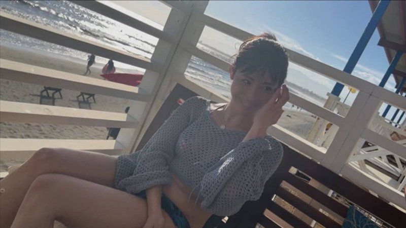 ※最强的美人太太※在海边搭讪独自一人三十几岁的太太→在饭店好好做爱♪因慾望不满而对无套大肉棒高潮喷射的真实交合