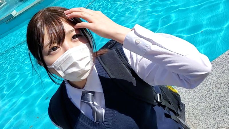 【无修正】纯粹无垢美少女接受了我的身体・・・对学生初次中出！！