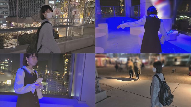 刚毛 清纯系苗条美少女（20） 厕所口交&rArr;能看的见夜景的高层饭店连续无套抽插做爱