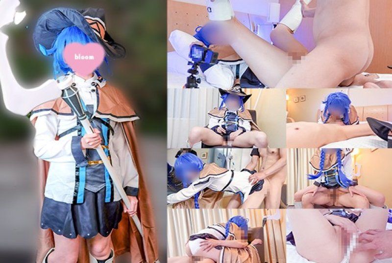 我在池袋认识了一位表情冷漠的cosplayer，她是一位水系魔法师，我们拍了一段非镜头拍摄的性爱影片