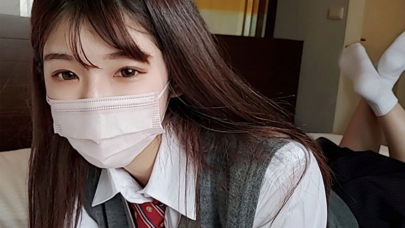 初撮影！！【无修正】喘息欢喜纯真学生。为了男友淫行授业！2回中出！！